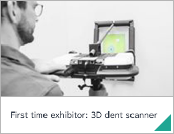 First time exhibitor: 3D dent scanner