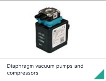 Diaphragm vacuum pumps and compressors