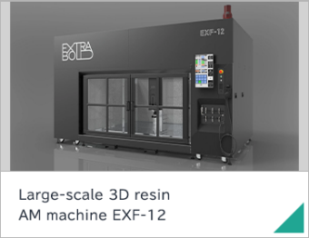 Large-scale 3D resin AM machine EXF-12