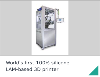 World's first 100% silicone LAM-based 3D printer