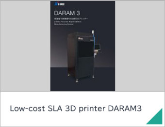 Low-cost SLA 3D printer DARAM3