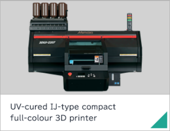 UV-cured IJ-type compact full-colour 3D printer