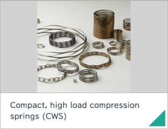 Compact, high load compression springs (CWS)
