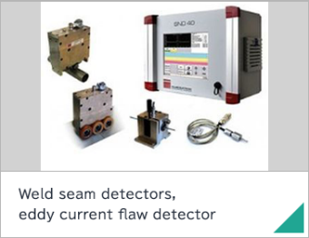 Weld seam detectors, eddy current flaw detector