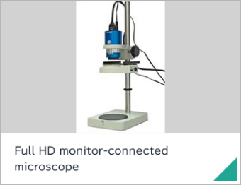 Full HD monitor-connected microscope