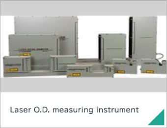 Laser O.D. measuring instrument